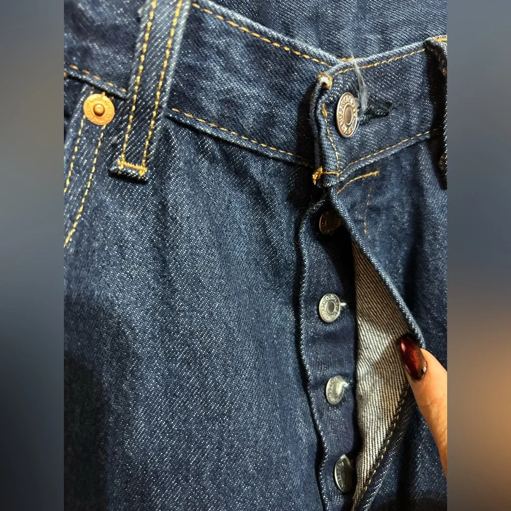 Levis Jeans Mens Button Fly 501 Western Ranch Barn Cowboy Rodeo 34x30